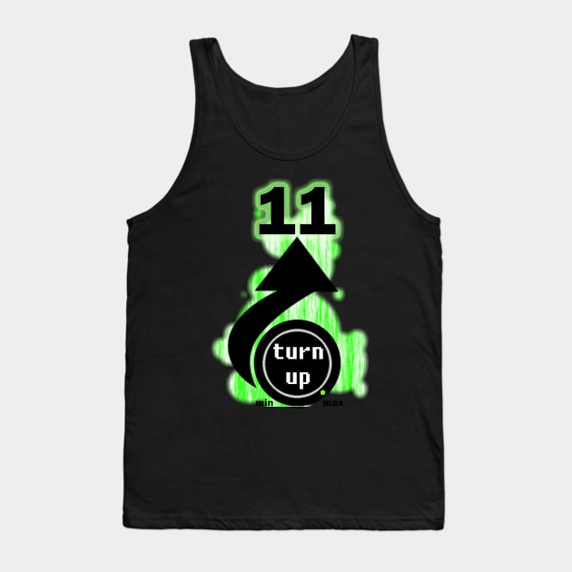 Turn up to 11 Tank Top by atadrawing